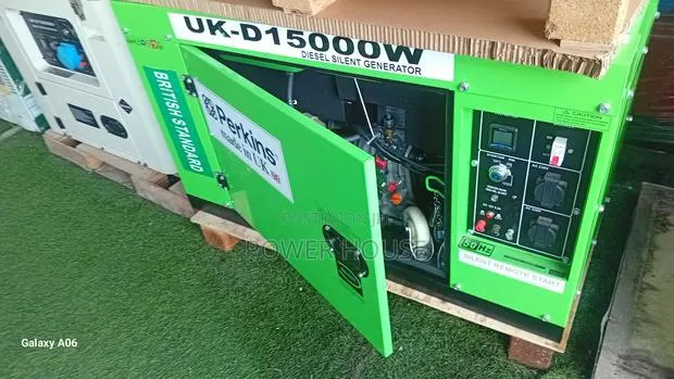 Perkins Uk Made 15kva Silent Generator Remote Start · Photo 1