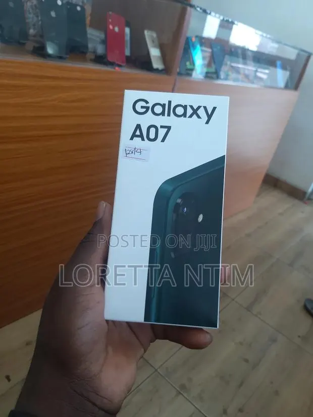 New Samsung Galaxy A07 4G 128 GB Black · Photo 1