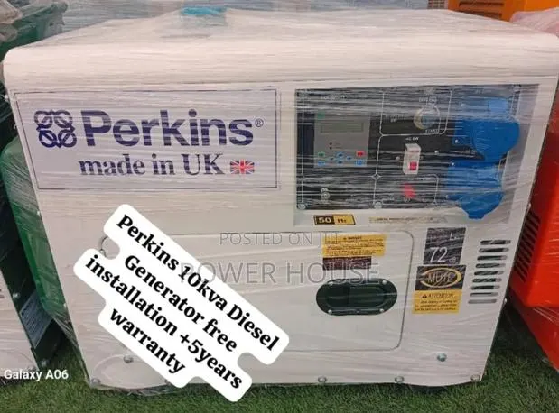 Think Tanker Perkins Diesel Generator 10kva Silent · Photo 1