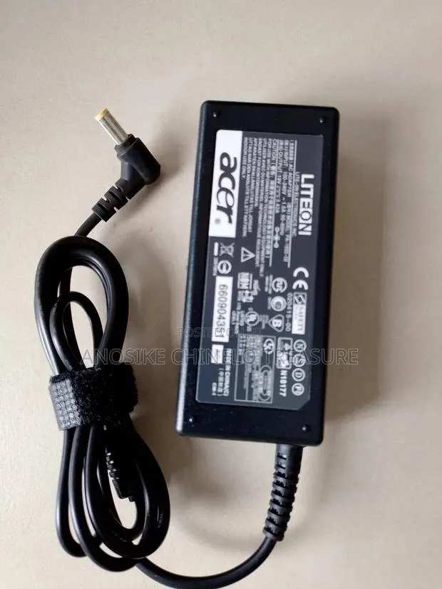 Acer Yellow Pin Laptop Charger · Photo 1