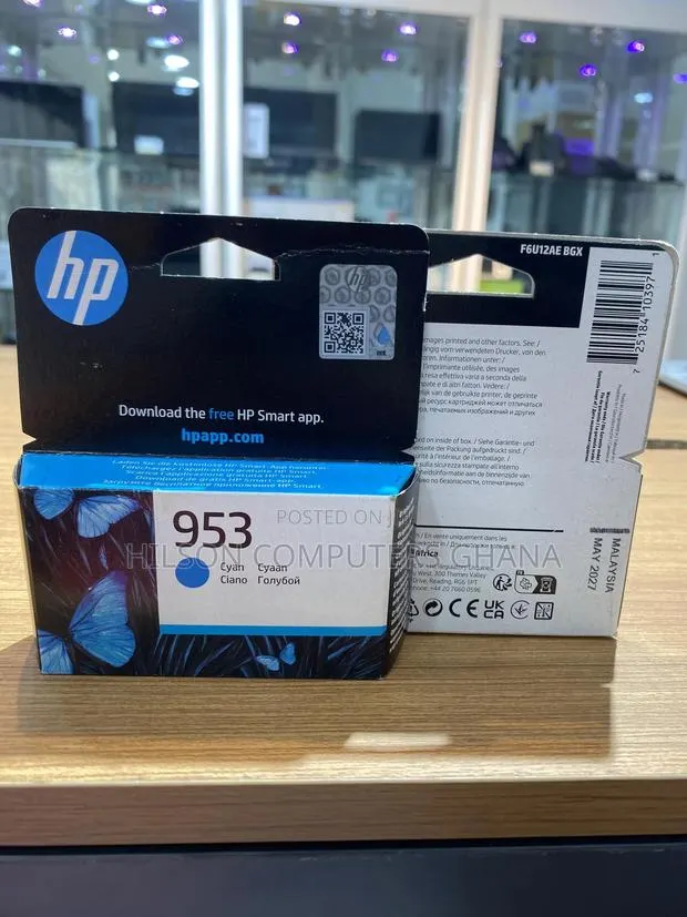 Hp 953 Original Ink Cartridge - Cyan · Photo 1