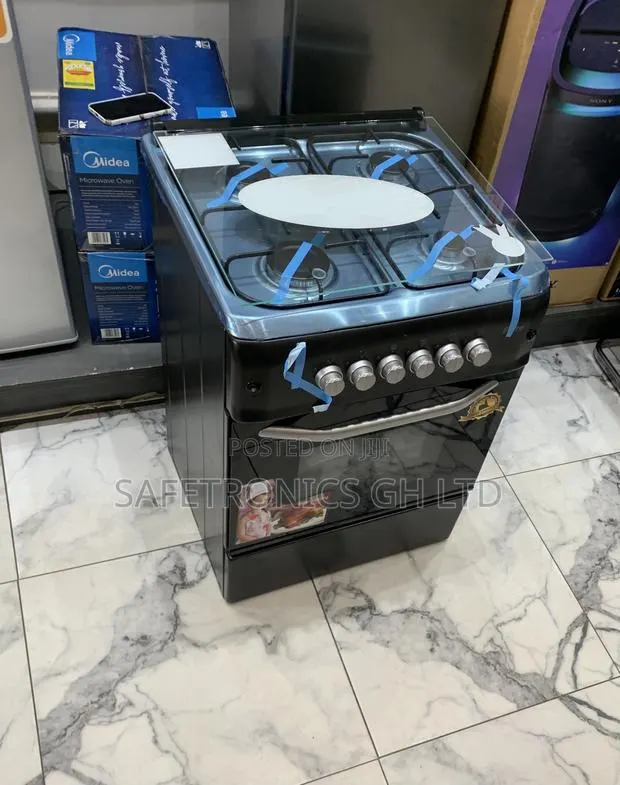 Secure Black New 50x60 ( New Line) Ferre 4 Burner Gas Cooker · Photo 1