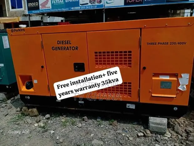Perkins 35kVA Diesel Power Generator – Rugged Durable 35kva · Photo 1
