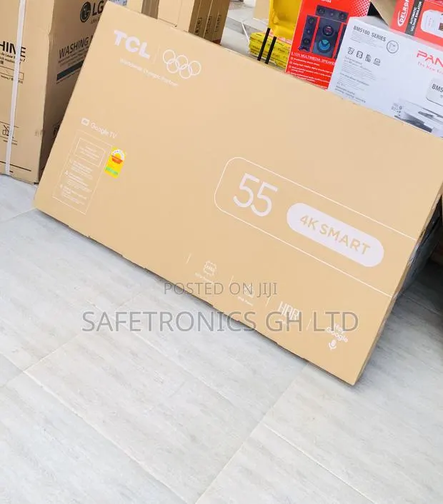 Super Sleek TCL 55" Uhd Smart Android TV 55p635 · Photo 1
