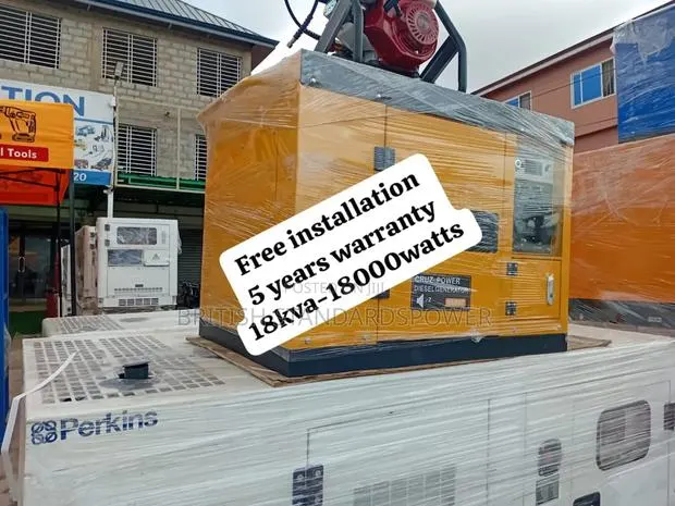 Synergistic 18kva Silent Diesel Powered Generator · Photo 1