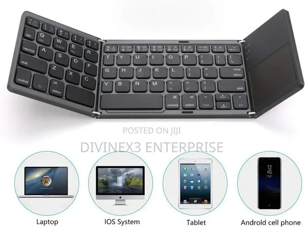 B033 Tri-Fold Bluetooth Keyboard With Touchpad · Photo 1