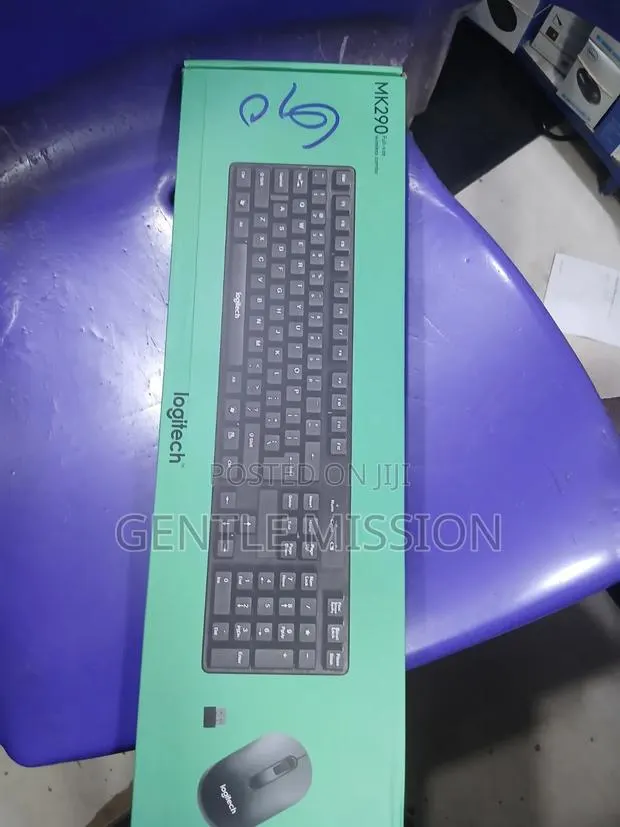 Wireless Logitech Keyboard and Mouse · Photo 1