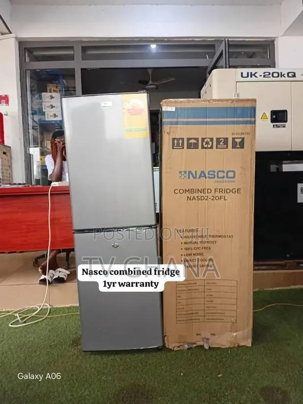 Nasco NASD2-20FL 158 Litres Double Door Refrigerator158L · Photo 1