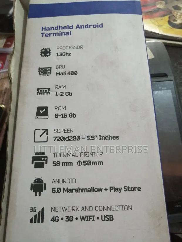 Handheld POS Printer With Receipt · Photo 4