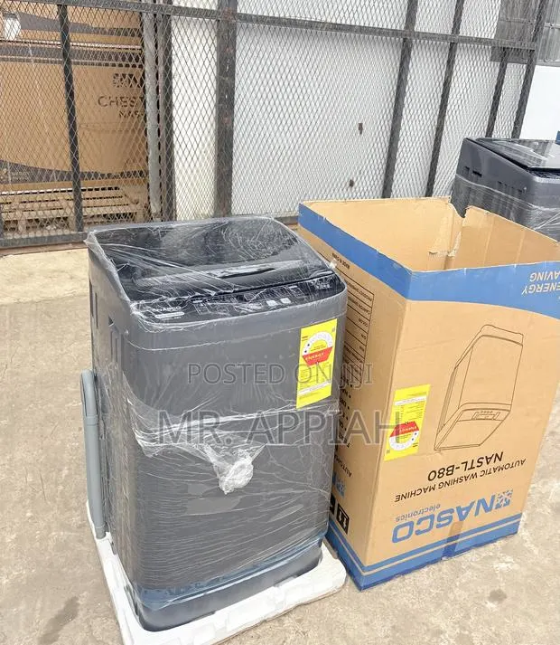 Upgrade Your Laundry With Nasco 8kg Full Automatic Washing Machine · Photo 1