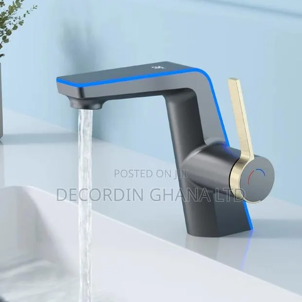LED Display Bathroom Faucet