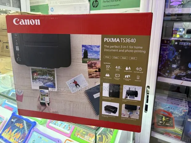 Canon Pixma Ts3640 Inkjet All in One Printer [Wireless Copy Print Scan · Photo 1