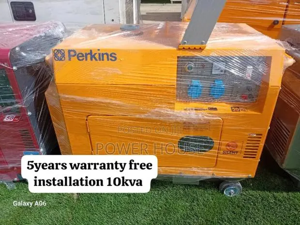 Bravowatt 10kva 13000watts Diesel Generator Perkins 10kva · Photo 1