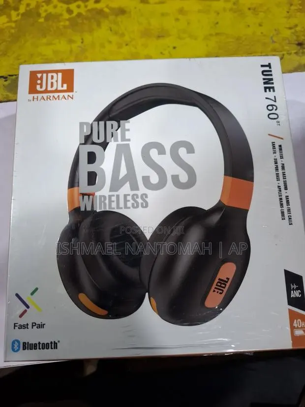 JBL Pure Bass Tune J-760 · Photo 1