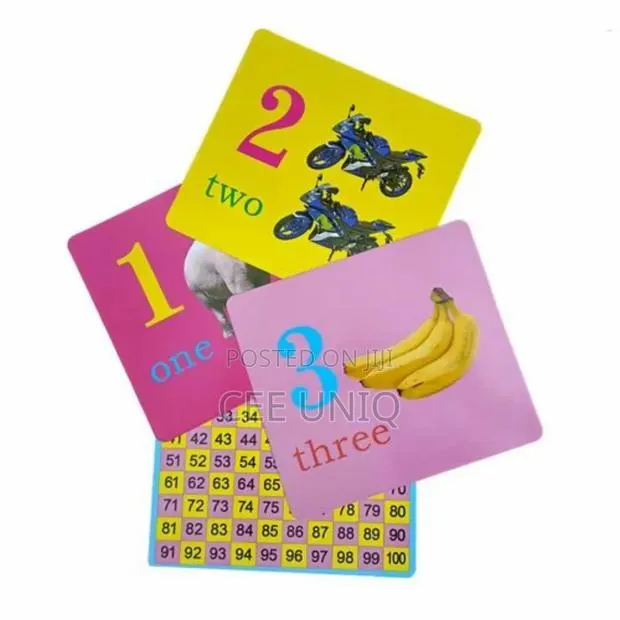Big Size Number Flash Card · Photo 1