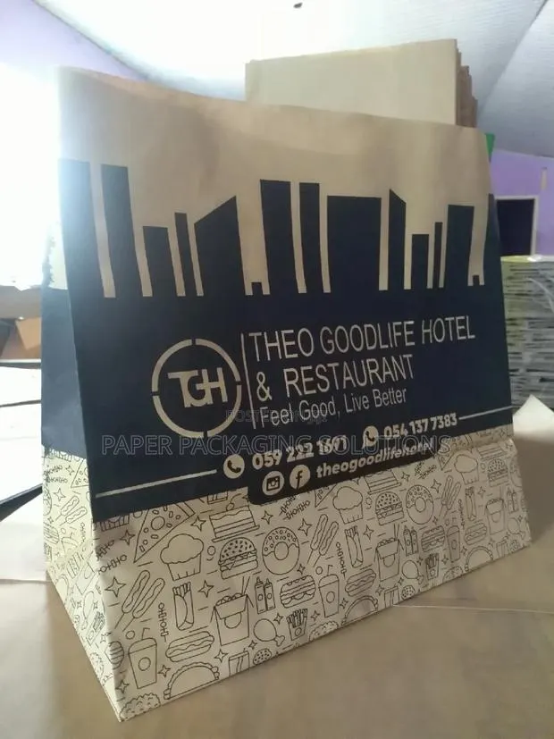 Branded Paper Bags for Groceries · Photo 1