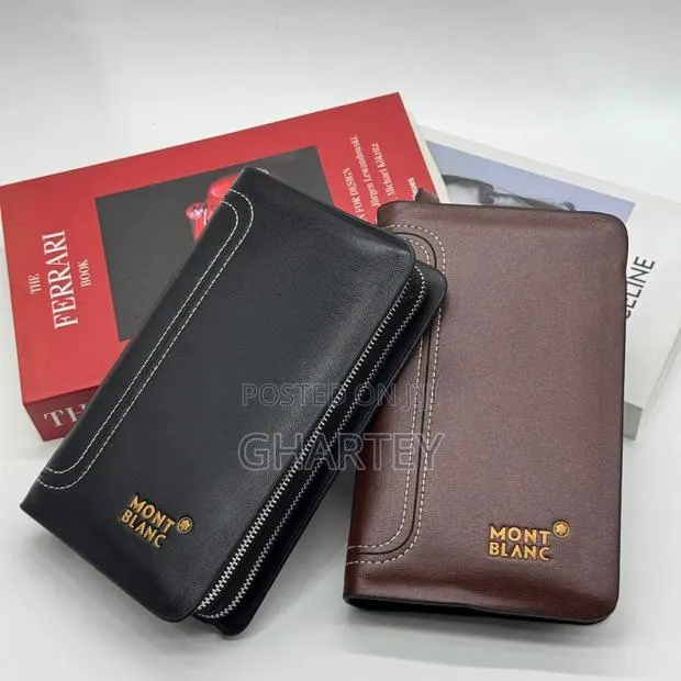 Mont Blanc Long Leather Purse · Photo 1