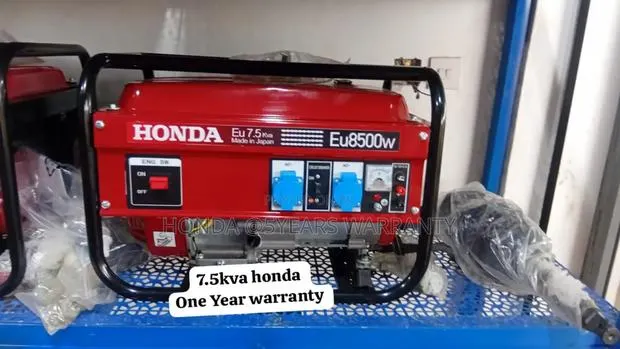 Always Ready Honda Generator 7.5kva 8500wax Petrol Honda · Photo 1