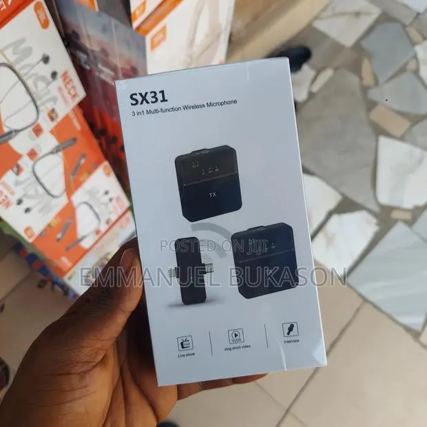Sx31 Wireless Microphone for Ohones and Camera · Photo 1
