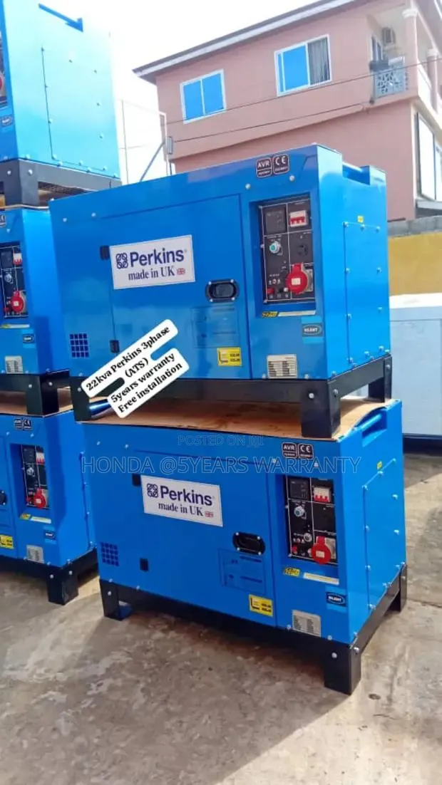 Powering a Smarter Tomorrow With 22kva 3phase Perkins (Ats) · Photo 1