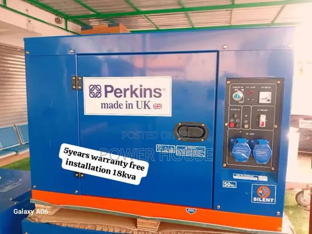 Executive True Surage 18kva Generator 18kva Diesel Perkins · Photo 1