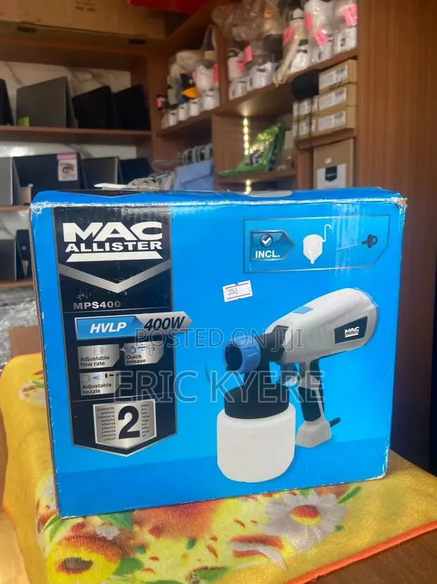 Mac Allister MPS400 400W HVLP Electric Paint Spray Gun · Photo 1