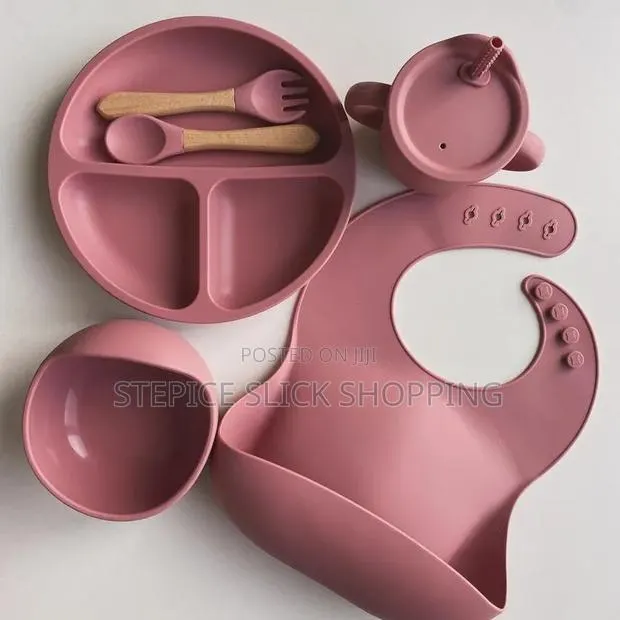 Silicone Feeding Baby Set · Photo 1