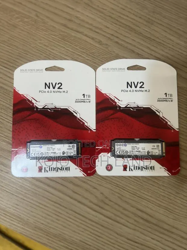 Kingston GEN4 1TB Pcie 4.0 Nvme M.2 Solid State Drive · Photo 1
