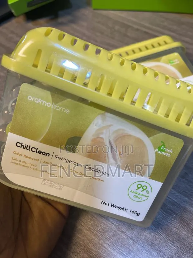Oraimo Chill Clean Refrigerator Deodorizer – Pomelo Scent Antibacteria · Photo 1