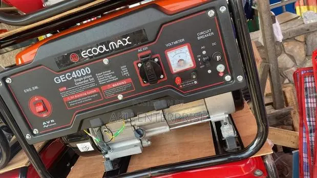 Ecool Max Gec4000 Gasoline Generator 3kva · Photo 1