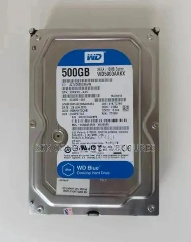 Hp 500gb 7. Sata 3.5" Hard Disk Drive · Photo 1