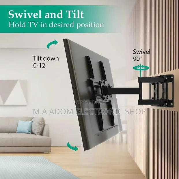 Tilting Adjustable Tv Mount 32”-75” · Photo 1