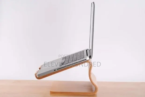 Wood Laptop Desktop Table Stand · Photo 1