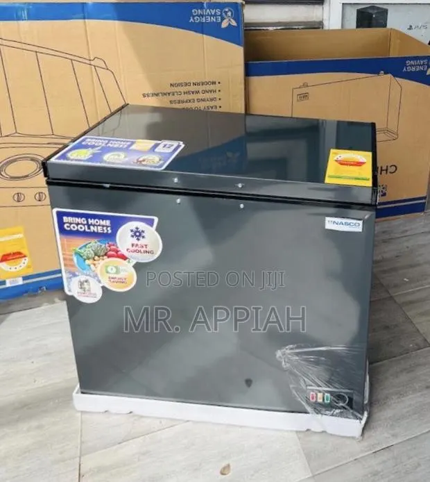 Effortless Cooling Nasco 200l Freezer(Gray)Nas250fl,Gray · Photo 1