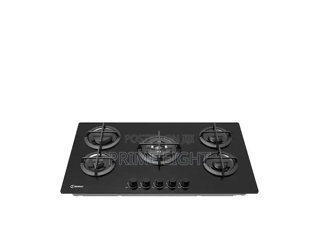 Sigma 5 Burner 90cm Built-in Gas Hob With Glass Mirror Finish · Photo 1