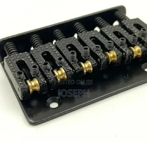 Electric Lead and Bass Guitar Tuning Bridge