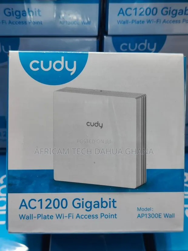 Cudy Ac1200 86mm Wall-Plate Wi-Fi A. Point · Photo 1
