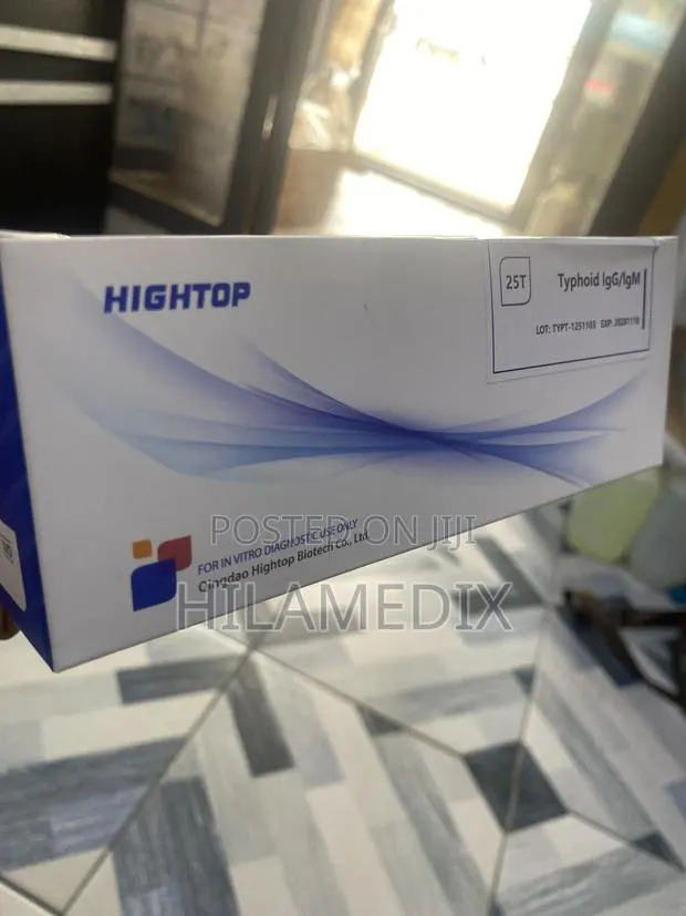 Hightop Typhoid Igg/Igm Rapid Test Kit · Photo 1