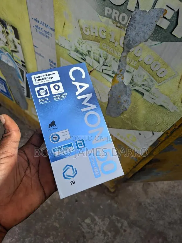 New Tecno Camon 50 Ultra 512 GB Black · Photo 1