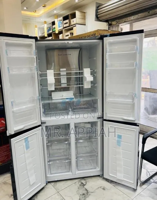 Sleek Design Pearl 4 Door Side by Side Fridge(Pf-630mdbg-2gb)Mirror · Photo 1