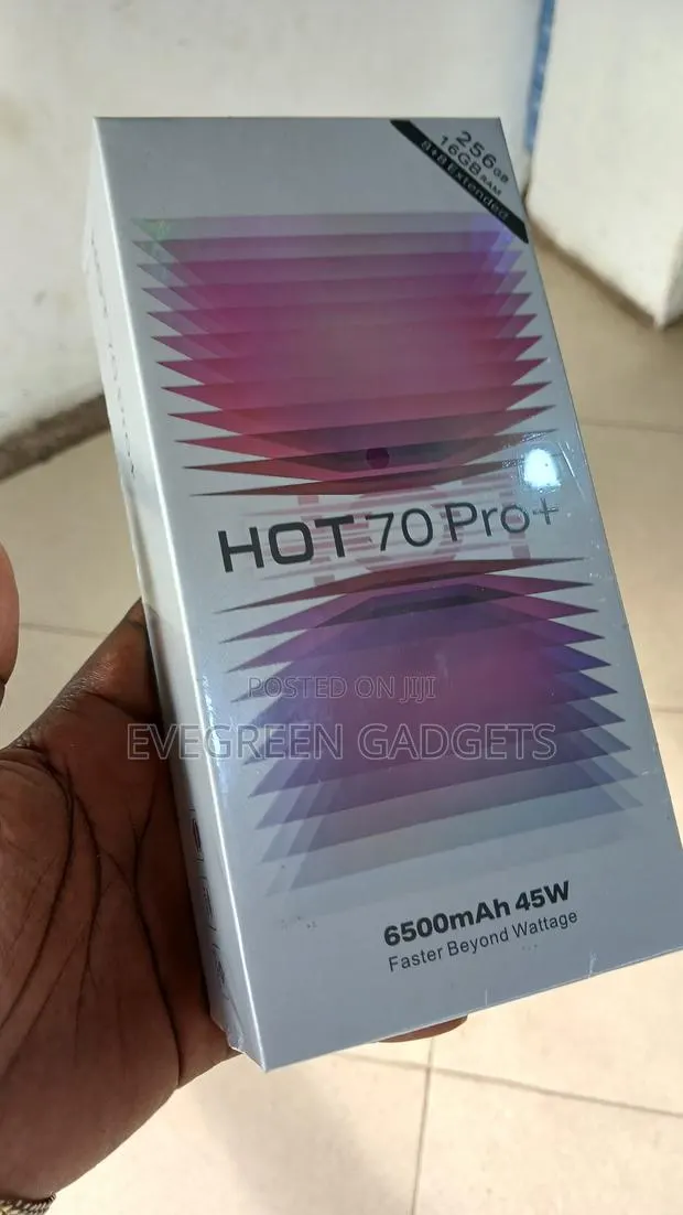 New Infinix Hot 70 Pro 5G+ 256 GB Black · Photo 1