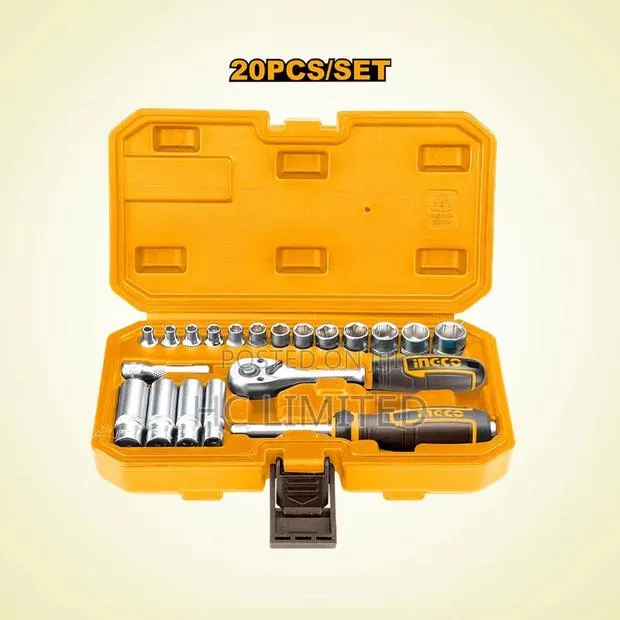 20 PCS 1/4" Socket Set - Hkts14201 · Photo 1