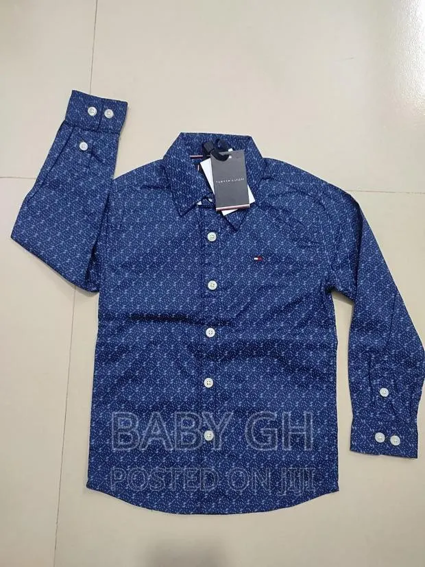 Tommy Hilfiger Boys Long Sleeve Shirt for Kids · Photo 1