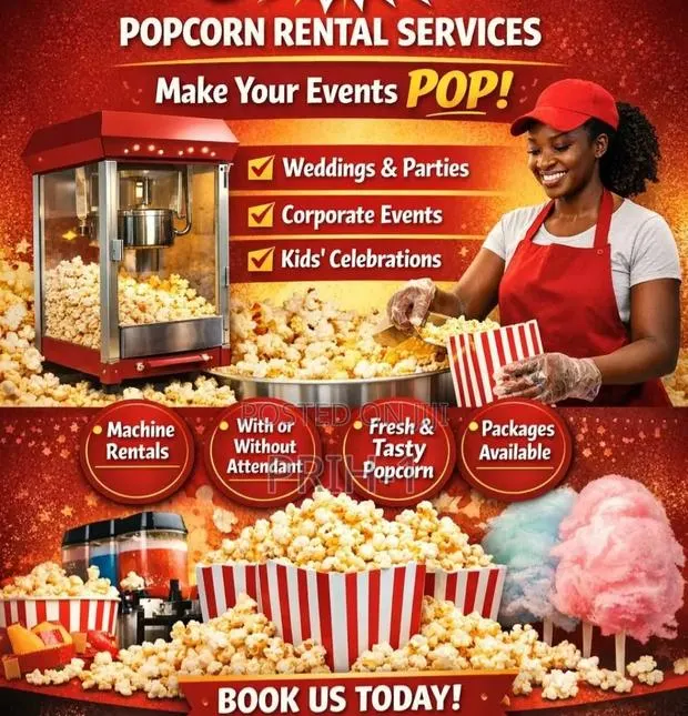 Popcorn,Cotton Candy and Ice Cresms for Events. · Photo 2