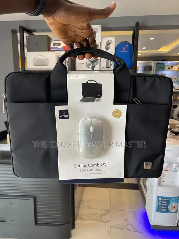 Wiwu Genius Laptop Bag With Mouse Combo · Photo 1