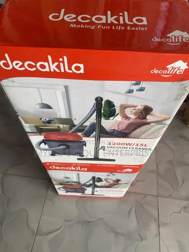 Salon/Barber Vacuum Cleaner Decakila 15l-Wet Dry · Photo 1