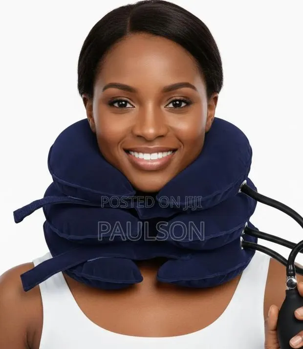 Cervical Neck Traction Device For Pain Relief · Photo 1