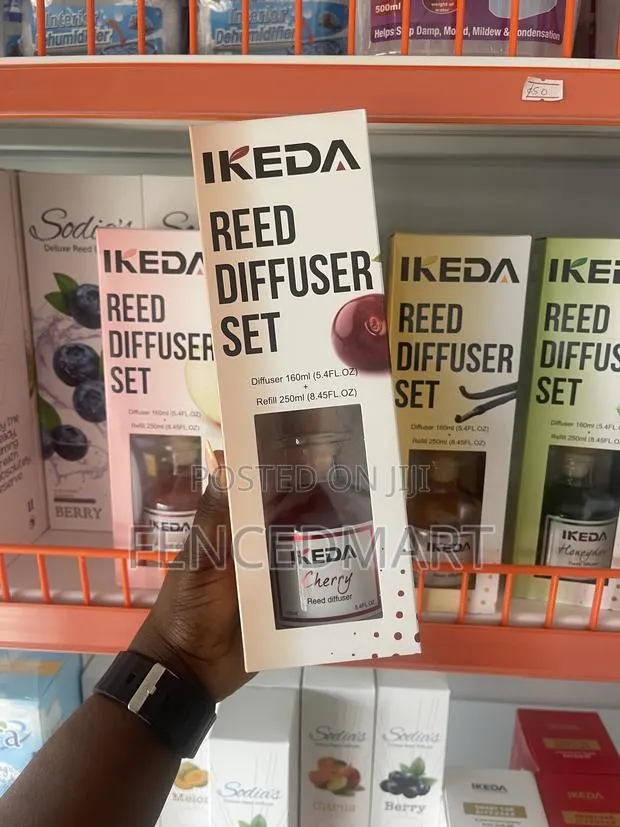 IKEDA Cherry Reed Diffuser Set 160ml + 250ml Refill · Photo 1
