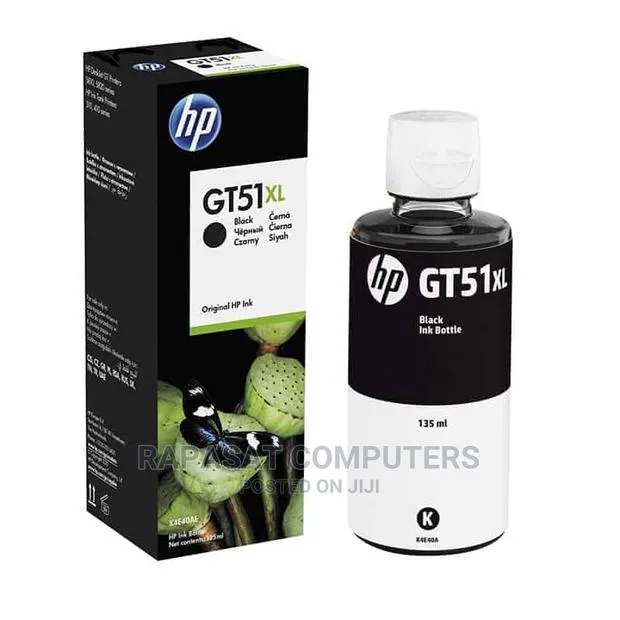 HP GT51XL 135-Ml Black Original Ink Bottle · Photo 1