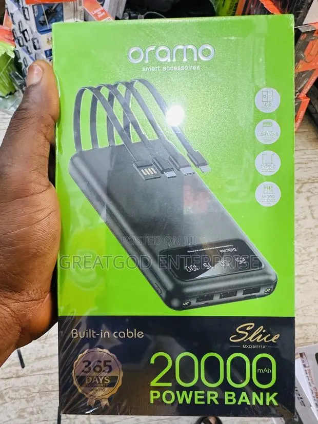 Oraimo Slice 20,000mAh Power Bank · Photo 1
